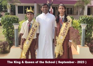 king and queen of the school